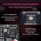 XY-1001W 100W Mono Digital Power Amplifier Board TPA3116D2 Audio Stereo Subwoofer Amplifier Board Bluetooth AUX DC 9-24V