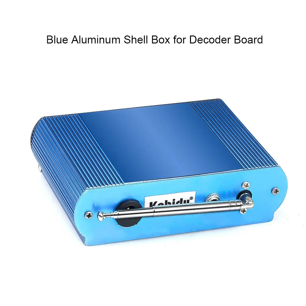 Aluminum Case for Bluetooth MP3 Decoder Board Wireless Player WMA Car Accessory USB/FM Audio Module Box Shell for Decoder Board