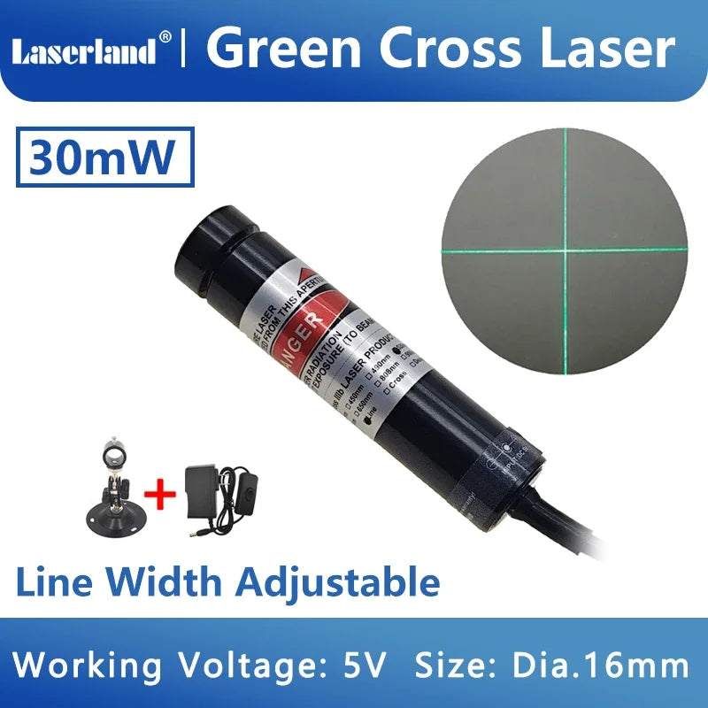 Red Green Laser Diode Module Cross Projector for Heat Press Screen Printing Alignment of Cloth Cutting Location