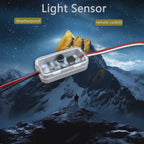 Waterproof Photocell Sensor Switch IP66 12-75V DC 3A Auto On/Off Remote Control Light Sensor