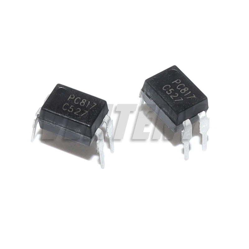 50PCS PC817 PC817C 817 817C EL817 5v Optocoupler FL817C PS817C DIP4 DIP Opto Coupler New and Original Optical Isolation IC Chip