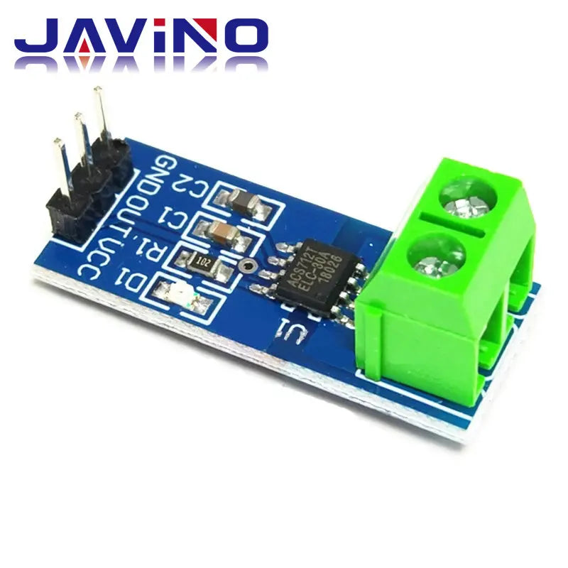 Lulidin Hall Current Sensor Module ACS712 module 5A 20A 30A Hall Current Sensor Module 5A/20A/30A ACS712