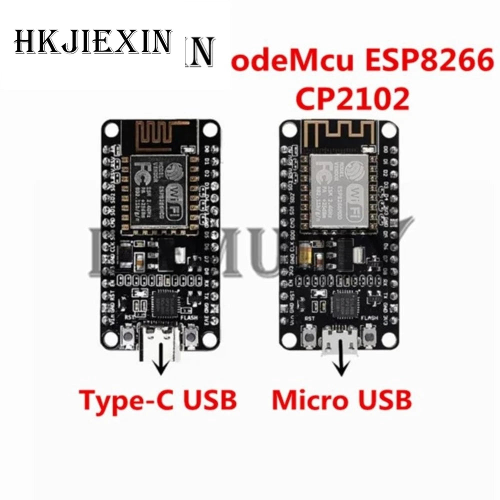 1-10PCS Wireless Module CP2102 NodeMcu V3 V2 Lua WIFI Internet of Things Development Board Based ESP8266 ESP-12E Type-c usb