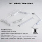 Cabinet LED Lighting Lamp Strip Sensor Switch DC12-24V 5A Mini PIR/Touch/Sweep/Motion Electrical Switches DuPont Connector Cable