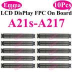 EmmaHelp FPC Connector Display Screen For Samsung LCD FPC A51 A50 A70s A40 A30S A21 A20S A10S M12 M14 M15 M16 On Motherboard