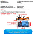 1PCS DHT11 DHT22 AM2320 Digital Temperature Humidity Sensor Module Board with DuPont Line For Arduino High Precision