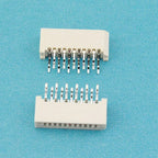 20PCS 1.0mm FPC/FFC Connector LCD Flexible Flat Cable Socket 4 6 8 10 12 14 18 20 22 24 30 Pin Double Row DIP Straight Pin Type