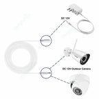 20/22AWG 12V DC Power Cable Male Female Plug 5.5 2.1mm Power Adapter Extension Cable For Camera CCTV Led Strip Light Connect
