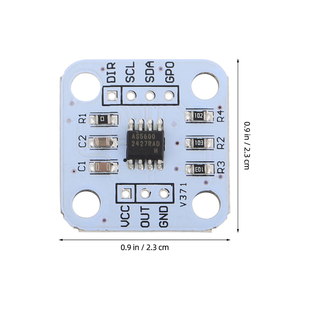4Pcs Magnetic Encoder Angle Measurement Sensor Module High Precision Accurate Data for Mechanical Equipment Position Control