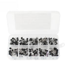 200/480/600/840PCS Transistor TO-92 Transistors Kit BC547 BC327 BC337 2N2222 3904 3906 C945 PNP/NPN Transistors with Box
