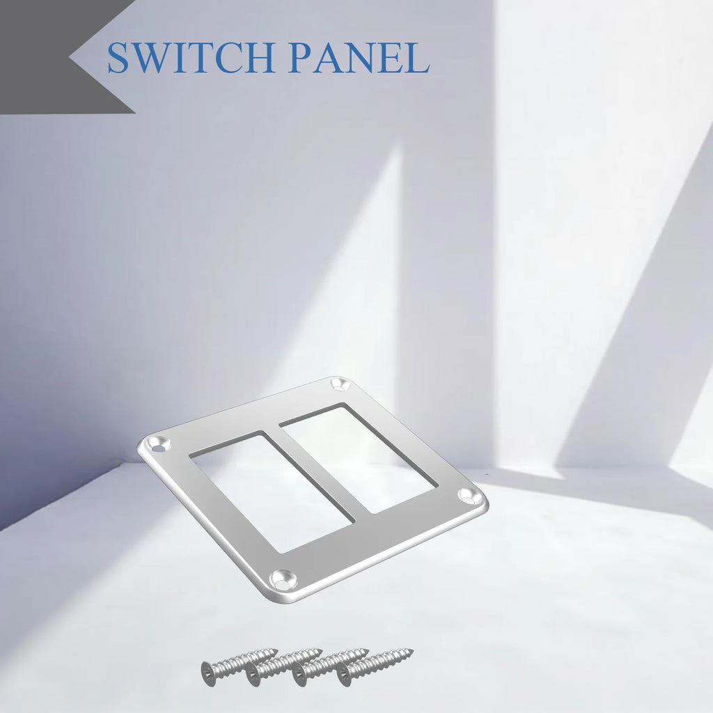 12V Arrow Up Down Rocker Switch White Led 7Pin On-Off-On, Momentary (On)-Off-(On) Toggle Switch Waterproof DPDT Button Switch