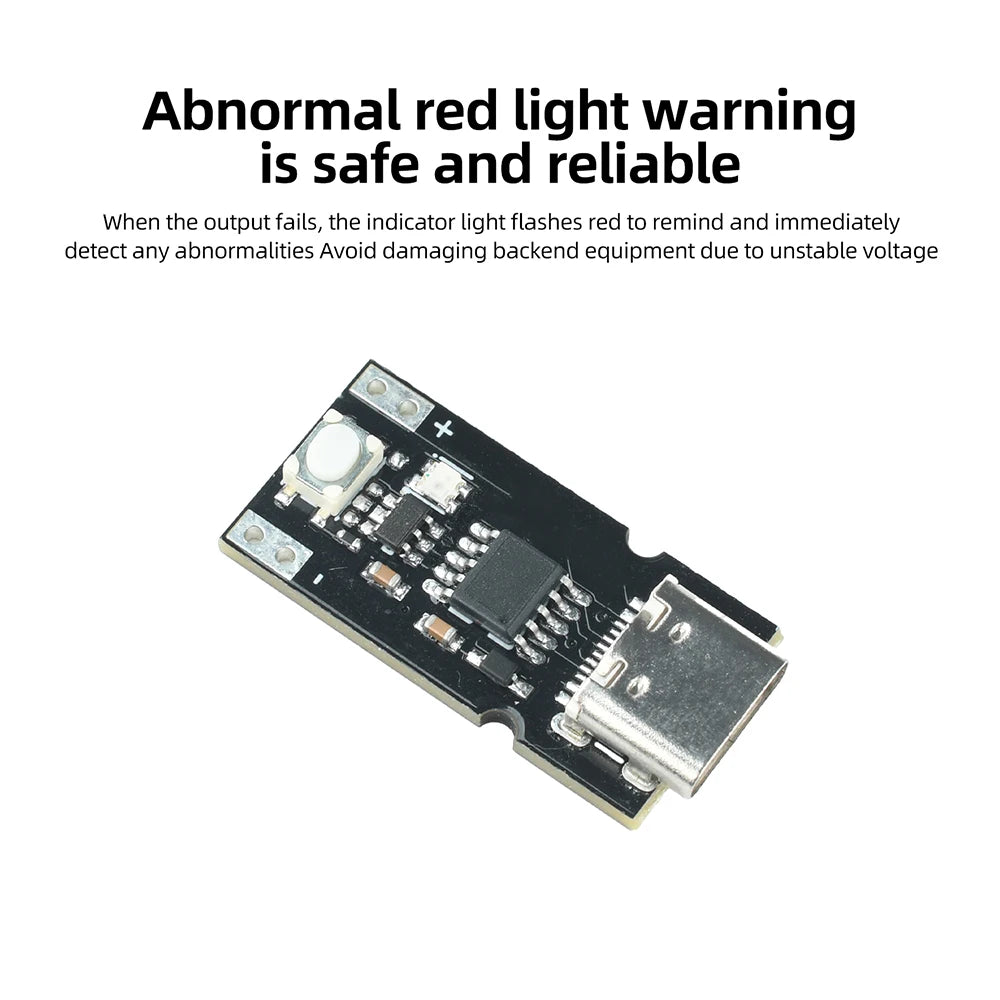 PD QC USB-C Voltage Trigger Module 5–20V Adjustable Voltage Module Supports Integer Decimal Setting Polling Test