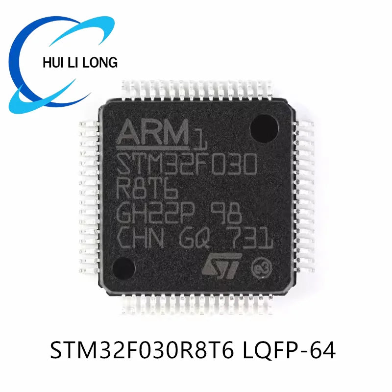 STM32F030R8T6 LQFP-64 STM32 F030R8T6 STM32F F030R8 STM32F030R8 ARM Cortex-M0 32-bit Microcontroller MCU IC Chip