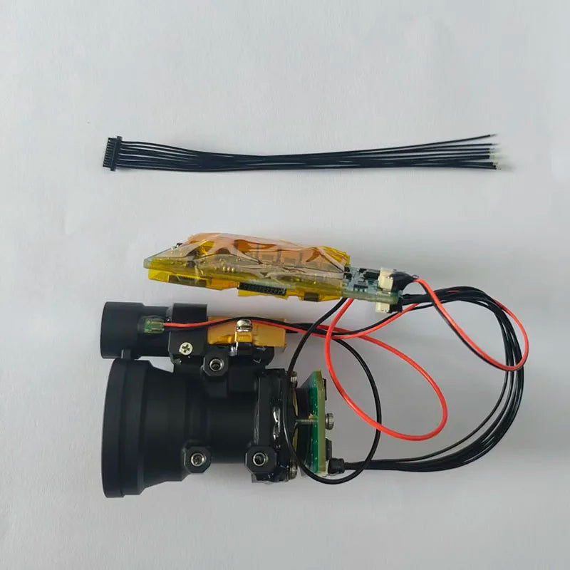 RS422 High-Stability Gyroscope Rangefinder Module 1535nm 115200bps 0.4mrad 4000m Laser Distance Sensor for UAS