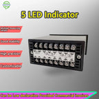 S Beam Column S-Type Tension Compression Load Cell 5kg-500kg with 96x48mm 5 LED Indicator, 2.0mV/V, 220V Panel Meter