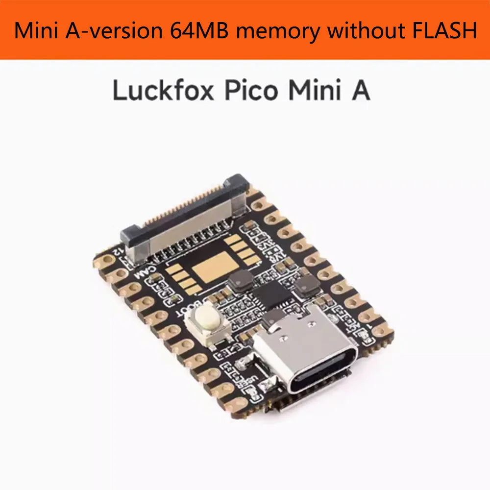 Luckfox Pico Mini Linux AI Board, ARM Cortex-A7 1.2GHz, 0.5TOPS NPU, Better than Raspberry Pi Pico