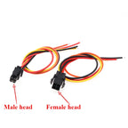 5/10/50pcs Micro-Fit 3.0mm Pitch Connector with 22AWG 20cm Cables Mx3.0 Singlel Row 2/3/4/5/6Pin Male Female Air Docking Housing