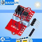 DC 3.3V/5V 0-40KPa Pressure Sensor Module with 2.5mm Soft Tube - Digital Liquid Water Level Controller Board for Arduino
