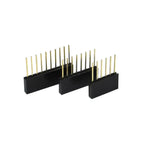 10PCS 2.54mm Single Row Pin 10MM PC104 Long Female Pin Header Socket Strip Stackable PCB Connector 1*6p 8p 10p For Arduino