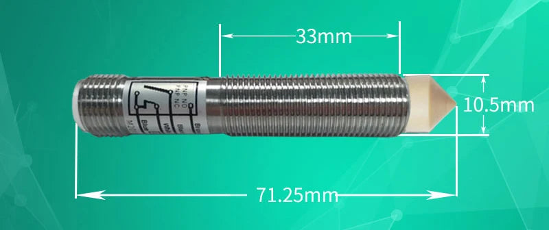 Capacitive contact liquid level detection sensor glue oil level sensor material level proximity switch WKC1204