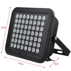 56PCS IR LED CCTV LEDS  IR Infrared Illuminator 850nm night vision AC 110V 220V IP65 metal Waterproof For surveillance camera