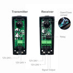 Infrared Photocells Sensor Photocell Detector for Garage Gate Door Not Included (Battery)