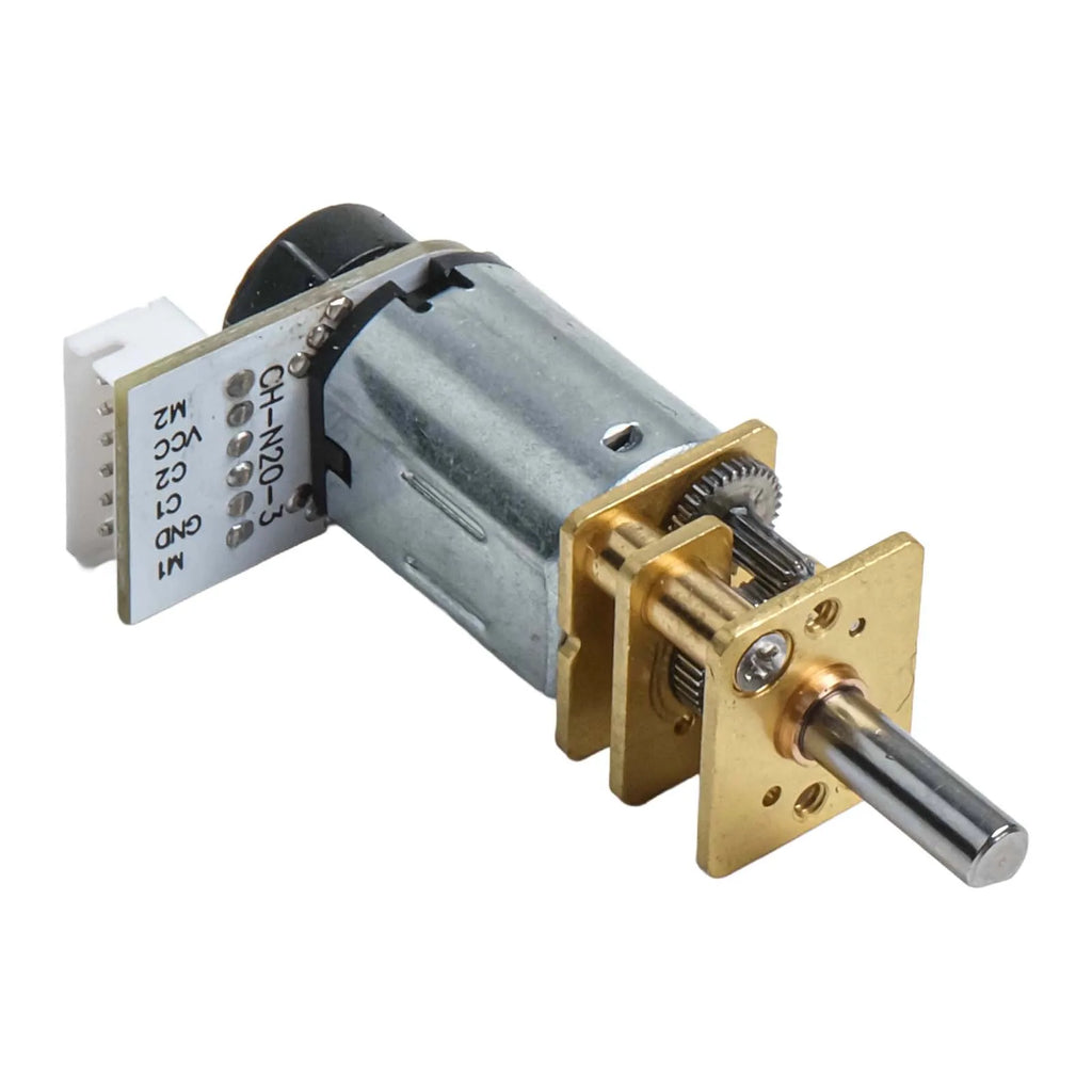 For GA12 For N20 High Torque DC Motor with Encoder Excellent Replacement Option for Robotics and Hobby Projects