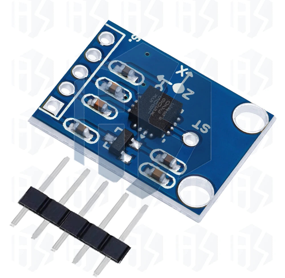 GY-61 ADXL335 / ADXL345 Triaxial Accelerometer Module Set, Analog  Digital Vibration Sensor Kit for Arduino