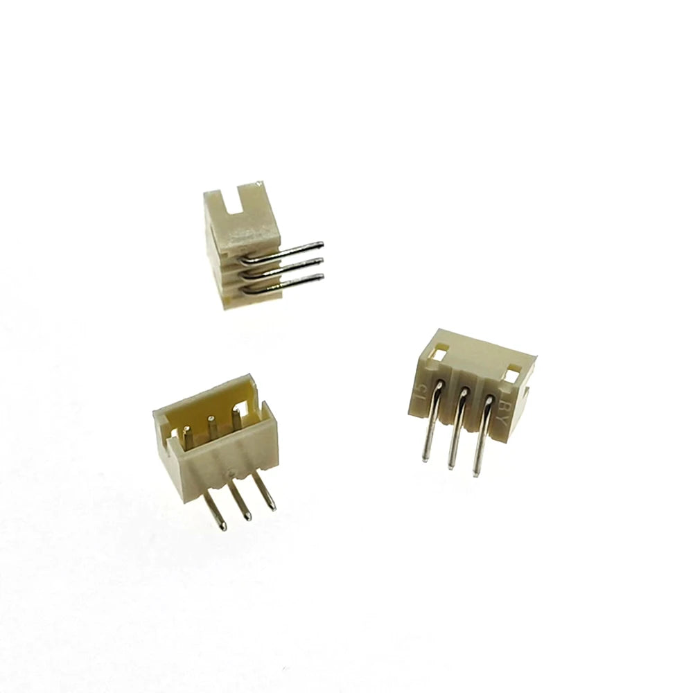 50pcs JST ZH 1.5mm 2P/3P/4P/5P/6P/7P/8P/9P/10P Right Angle Pin Male Connector