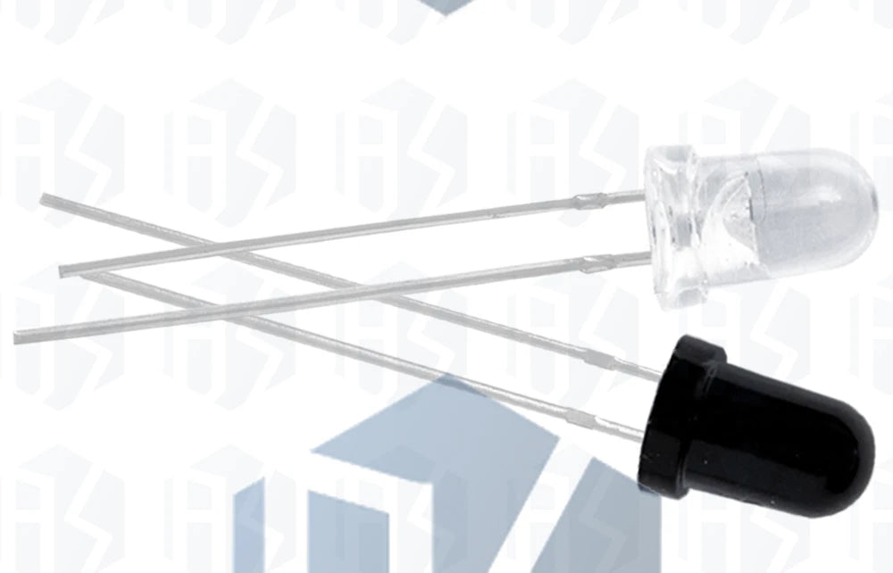 5mm 940nm LEDs Infrared Emitter and IR Receiver Diode 10pairs Diodes 301A