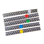 100pcs each 20pcs 1206 SMD LED light Package LED Package Red White Green Blue Yellow 1206 led light-emitting diode