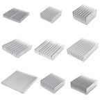 Extruded Aluminum Heatsink Radiator Heat Sink Cooler for Electronic LED Chip Cooling Heat Dissipation