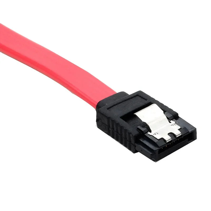 SATA Female Combo 7+15 Pin Data Cable And Power To SATA 7Pin+4 Pin Molex Serial  ATA Lead Cable Power Adapter 30cm 50cm