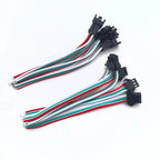 3 Pin JST SM Male Female Plug Connector Cable For WS2812B WS2812 WS2811 LED Strip Lamp