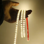 AC 220V 2835 LED Strip Light Waterproof IP67 120 LEDs Flexible Tape Lamp with IC Home Lighting White 0.5m 1m 2m 5m 10m 20m 50m