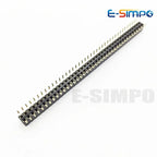 10pcs 2.54mm Bottom Entry Type Straight 2X5/6/7/8/10/11/12/20/40P PH5.0mm Double Row Gold-plated PCB Female Pin Header Connector