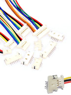 10PCS 51146 1.25mm Ultra-thin Terminal Wire Cable Single Double Head 15cm A1254 MOLEX SMD Horizontal Socket 2p3p4p5p6p-12P