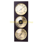 D84F Set Wall Mounted Thermometer Barometer Hygrometer for Household