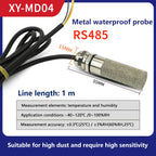 Digital Temperature Humidity Sensor Probe Transmitter Module RS485 RS 485 Modbus RTU Waterproof Indoor Detection & Acquisition