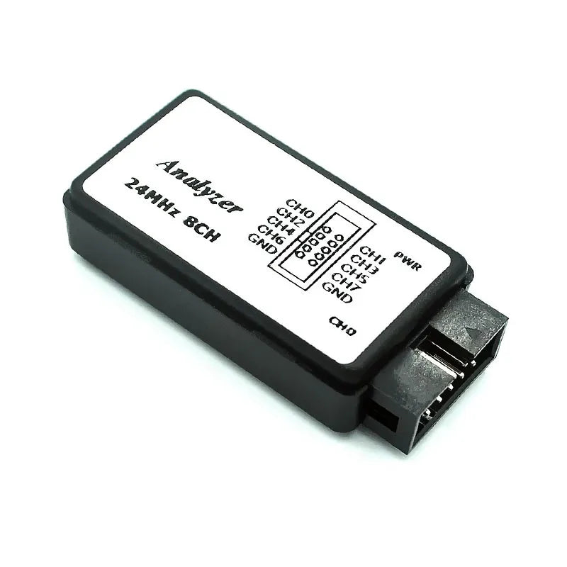 USB Logic Analyzer - 8-Channel 24MHz Sampling for ARM, FPGA & MCU Debugging