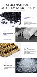 Factory M12 8 Pins X Code Molded Plug Male Female Straight  Angled to Open Ethernet Cable CAT5E 6A PVC PUR Data Type Connectors