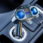 KEBIDUMEI Bluetooth 5.0 Car Adapter Cigarette Lighter USB PD QC3.0 Super Fast Charging Digital Display Charger Car Accessories