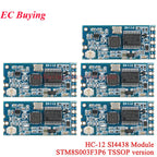 20Pcs/1pc HC-12 433Mhz SI4438 SI4463 Wireless Serial Port Module 1000m UART 3.3V/5V TTL Level With Antenna Bluetooth-compatible