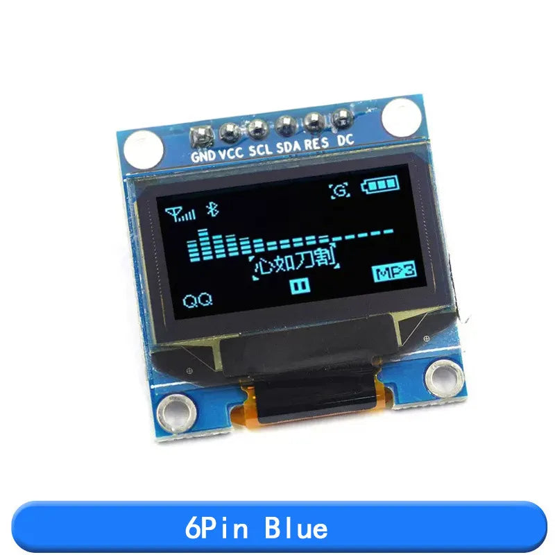 0.96 Inch OLED IIC Serial White OLED Display Module 128X64 I2C SSD1306 12864 LCD Screen Board For Arduino