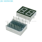 10pcs 18Pins 5261AB 5261BB 0.56 Inch 2 Digit Bits 7 Segment Blue LED Digital Display Digitron Common Anode Cathode C-A C-C