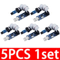 1PCS /5pcs  USBASP USBISP AVR Programmer USB ISP USB ASP ATMEGA8 ATMEGA128 Support Win7 64 with stk500
