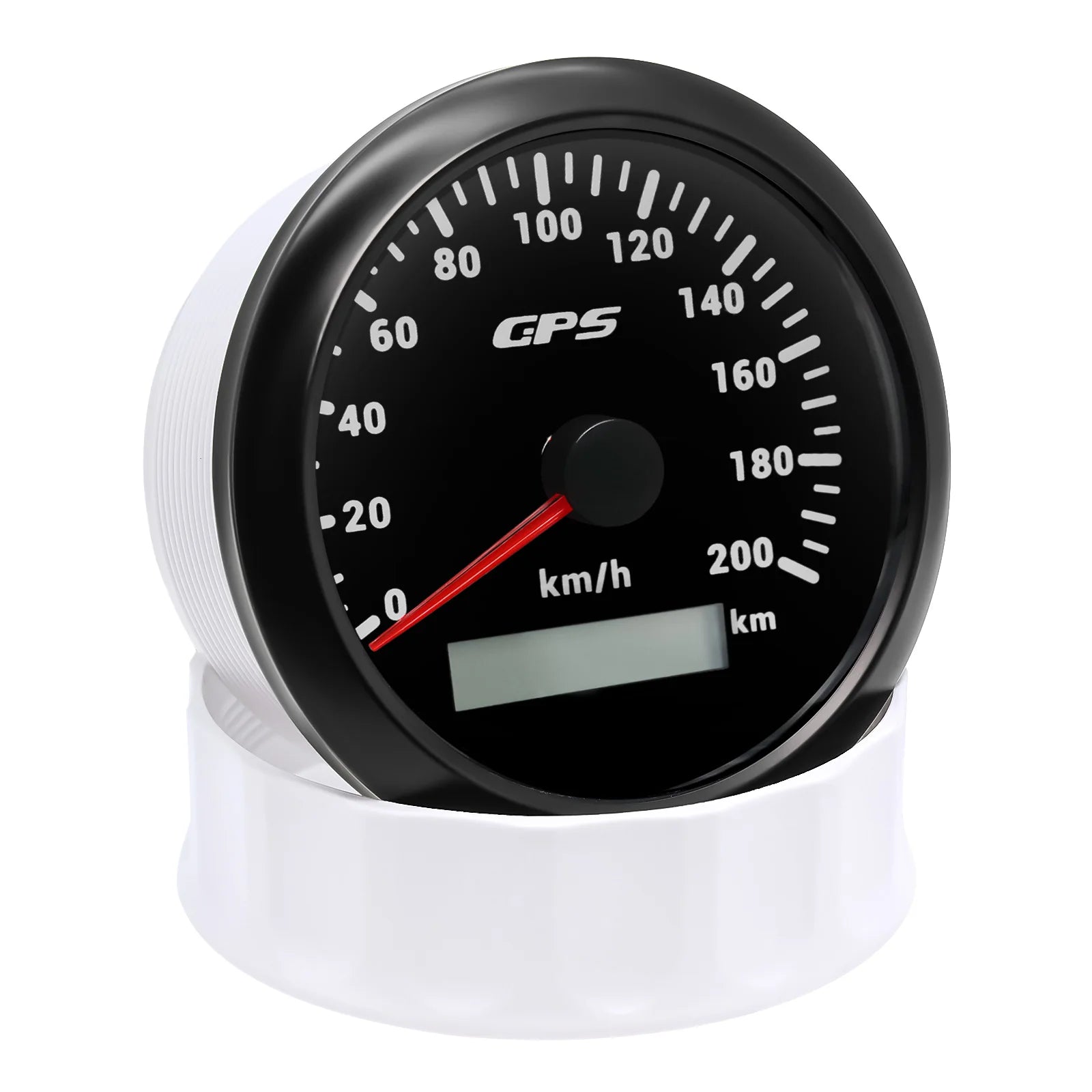 60/120/200KMH 85MM GPS Speedometer Gauge 7 Color Light with GPS Antenna Waterproof Motorcycle Boat Car Truck Speed Gauge Meter