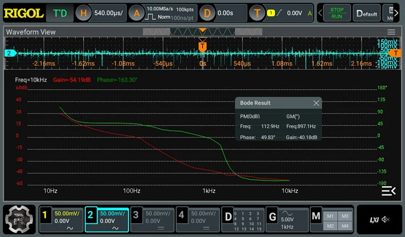RIGOL DHO914/DH914S/DHO924/DHO924S 4 - Channel Digital Oscilloscopes 125MHz/250MHz 12 - Bit 1.25GSa/s 50Mpts Memory