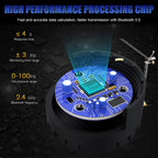 Bluetooth 5.0 External Mobile Phone APP Display TPMS Android/IOS Tire Pressure Monitoring System Car Tire Pressure Sensors