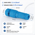 1/5/10PCS T-Tap Piercing Wire Connectors Quick Lock Self Stripping Terminal Block Low Voltage LED Cable Splice Kit